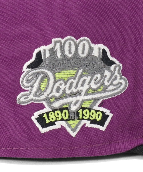 NEW ERA（ニューエラ）の「ニューエラキャップ 59FIFTY LAロサンゼルスドジャース ONSPOTZ別注（キャップ・メンズ・パープル・7 1/4/7 3/8/7 1/2/7 5/8/7 3/4/7 1/8/7 7/8/8）」の14枚目の写真