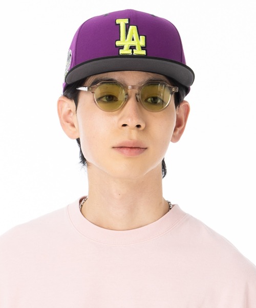 NEW ERA（ニューエラ）の「ニューエラキャップ 59FIFTY LAロサンゼルスドジャース ONSPOTZ別注（キャップ・メンズ・パープル・7 1/4/7 3/8/7 1/2/7 5/8/7 3/4/7 1/8/7 7/8/8）」の5枚目の写真