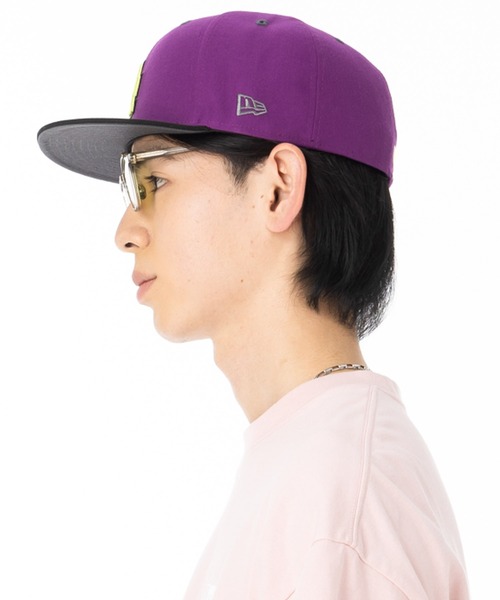 NEW ERA（ニューエラ）の「ニューエラキャップ 59FIFTY LAロサンゼルスドジャース ONSPOTZ別注（キャップ・メンズ・パープル・7 1/4/7 3/8/7 1/2/7 5/8/7 3/4/7 1/8/7 7/8/8）」の6枚目の写真