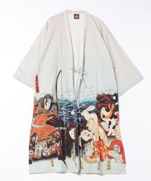 カヤ（カヤ）の「【カヤ】着る、NIPPON ART 倭の絵メンズUV羽織（カーディガン/ボレロ）」