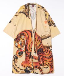 カヤ（カヤ）の「【カヤ】着る、NIPPON ART 倭の絵メンズUV羽織（カーディガン/ボレロ）」