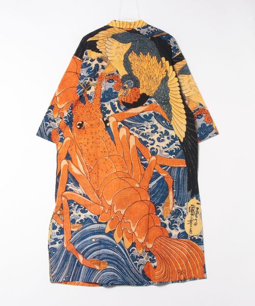こいつ羽織れば⋯ カヤ】着る、NIPPON ART 倭の絵メンズUV羽織（カーディガン