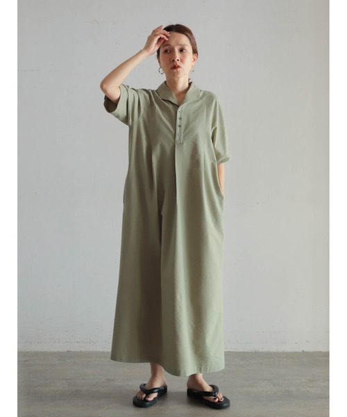 UNITED ARROWS LTD. OUTLET｜ジャガード スキッパーワンピース