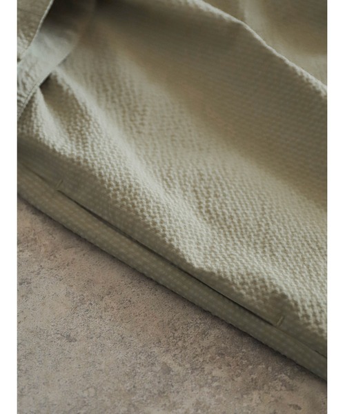 シアサッカーストライプ スキッパーワンピース | NOMBRE IMPAIR