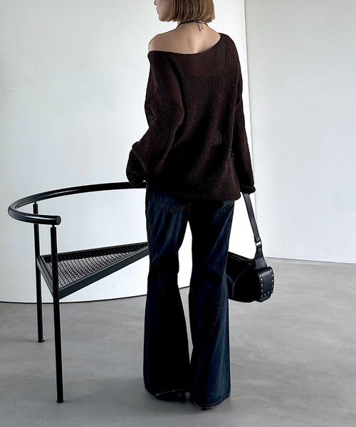 えぬオーダーページ over size half zip nylon po / black | wee9s | ウィークス