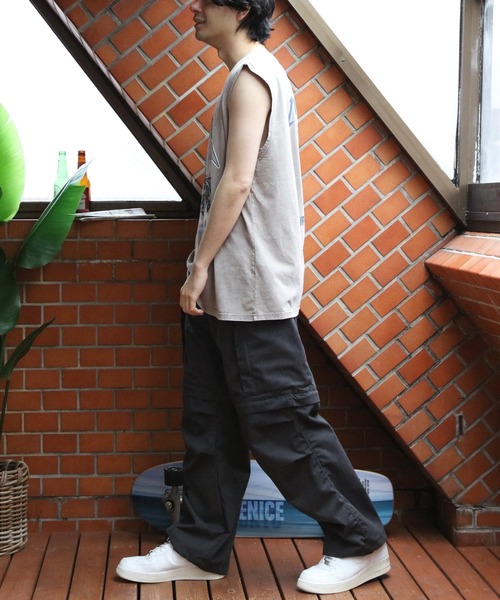 THRASHER(スラッシャー)の「THRASHER TCウェザー2WAYヘリクルーパンツ(カーゴパンツ・メンズ・グリーン/ブラック/グレー系その他・SMALL/MEDIUM/X-LARGE/LARGE)」の15枚目の写真