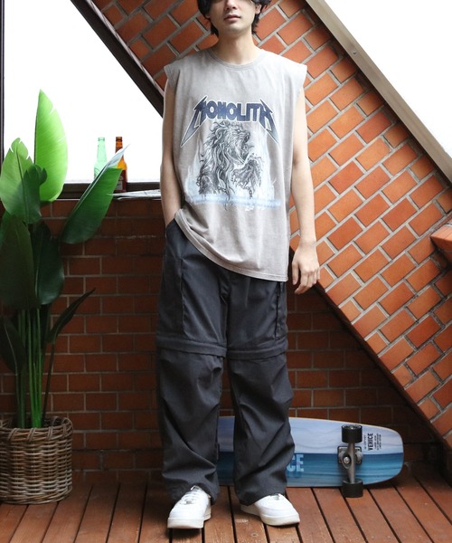 THRASHER(スラッシャー)の「THRASHER TCウェザー2WAYヘリクルーパンツ(カーゴパンツ・メンズ・グリーン/ブラック/グレー系その他・SMALL/MEDIUM/X-LARGE/LARGE)」の17枚目の写真