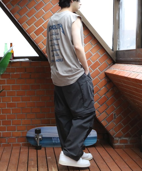 THRASHER(スラッシャー)の「THRASHER TCウェザー2WAYヘリクルーパンツ(カーゴパンツ・メンズ・グリーン/ブラック/グレー系その他・SMALL/MEDIUM/X-LARGE/LARGE)」の21枚目の写真