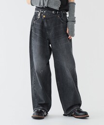 maturely | 【別注】Lee × maturely / デニム アシメ パンツ(デニムパンツ)