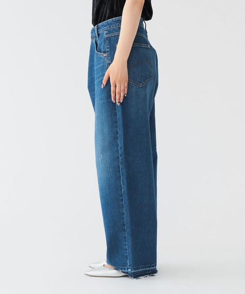 ビームスボーイ【別注】Lee / マチュアリー デニム 別注】Lee × maturely / デニム アシメ パンツ（デニムパンツ
