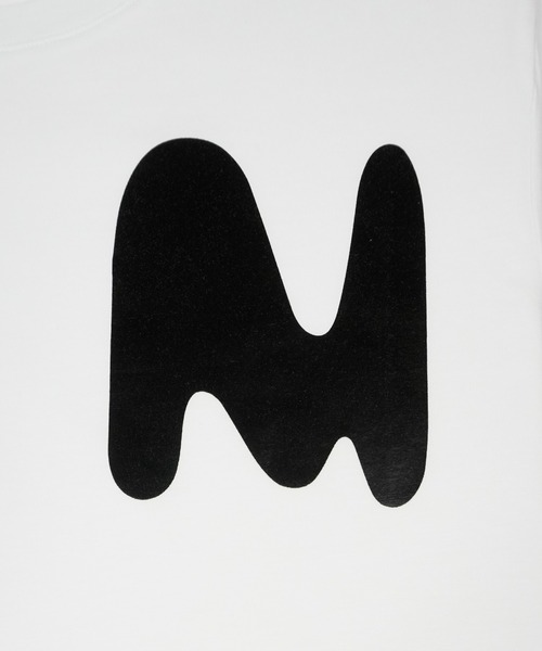 MSGM（エムエスジーエム）の「【New】"The Mwave" ロゴTシャツ【Japan Exclusive】（Tシャツ/カットソー・メンズ・ホワイト・XS/S/L/XL/M）」の3枚目の写真