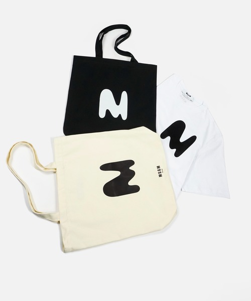 MSGM（エムエスジーエム）の「【New】"The Mwave" ロゴTシャツ【Japan Exclusive】（Tシャツ/カットソー・メンズ・ホワイト・XS/S/L/XL/M）」の5枚目の写真