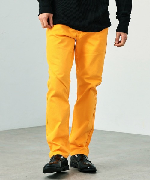 EDWIN(エドウィン)の「EDWIN エドウィン ロンドンスリム ジーンズ デニムパンツ ストレッチ(デニムパンツ・メンズ・ホワイト/オリーブ/レッド/インディゴブルー/ブルー/ブラック/ライトインディゴブルー/マスタード・32/30/28/34)」の7枚目の写真