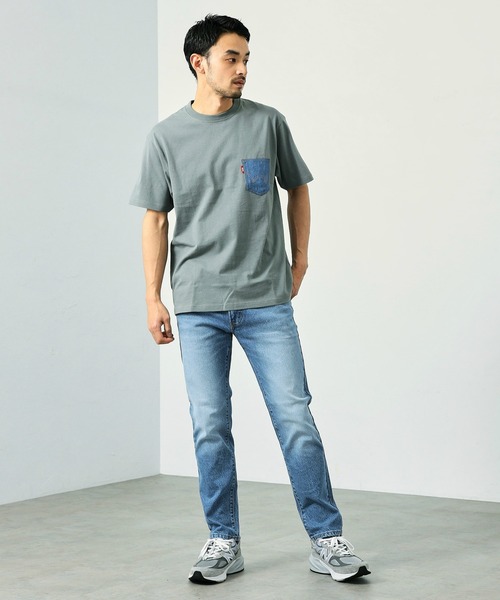 EDWIN(エドウィン)の「EDWIN エドウィン ロンドンスリム ジーンズ デニムパンツ ストレッチ(デニムパンツ・メンズ・ホワイト/オリーブ/レッド/インディゴブルー/ブルー/ブラック/ライトインディゴブルー/マスタード・32/30/28/34)」の19枚目の写真