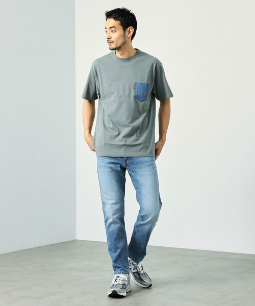 EDWIN(エドウィン)の「EDWIN エドウィン ロンドンスリム ジーンズ デニムパンツ ストレッチ(デニムパンツ・メンズ・ホワイト/オリーブ/レッド/インディゴブルー/ブルー/ブラック/ライトインディゴブルー/マスタード・32/30/28/34)」の21枚目の写真