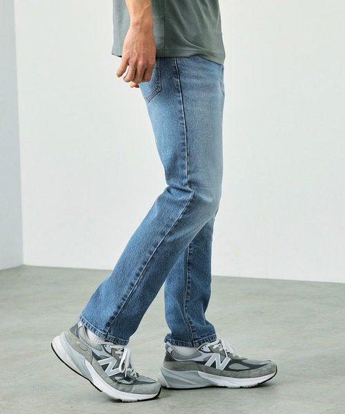 EDWIN(エドウィン)の「EDWIN エドウィン ロンドンスリム ジーンズ デニムパンツ ストレッチ(デニムパンツ・メンズ・ホワイト/オリーブ/レッド/インディゴブルー/ブルー/ブラック/ライトインディゴブルー/マスタード・32/30/28/34)」の14枚目の写真