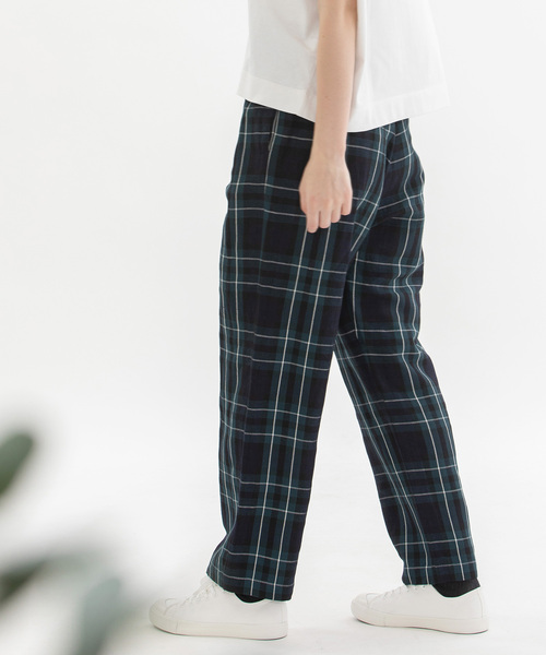 nop de nod（ノップドゥノッド）の「リネンレーヨンストレートイージーパンツ（その他パンツ・レディース・ブラック/スミクロ/ネイビー・M）」の7枚目の写真