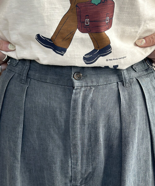 エルメス　メンズトラウザー　麻混 楽天市場】麻 パンツ（ブランドエルメス）（メンズファッション