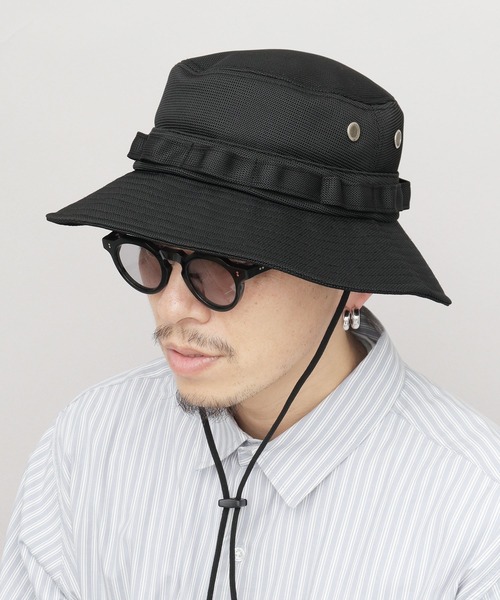正規品　Supreme サファリハット　ハット　帽子　ホワイト　ブラック　白　黒 Supreme シュプリーム キャップ ハット 帽子 MESH SCRIPT