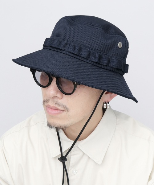 正規品　Supreme サファリハット　ハット　帽子　ネイビー　紺　紺色 正規品 Supreme サファリハット ハット 帽子 ネイビー 紺 紺色