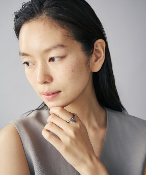 Jouete（ジュエッテ）の「[ジェンダレス] リング サークルリング（リング・レディース・ブラック系その他・11号/9号/13号/15号）」の4枚目の写真