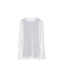 ESLOW（エスロー）の「ESLOW/エスロー  LAYERED TOP レイヤードトップ ノースリーブ（Tシャツ/カットソー）」