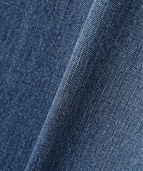 N.(N. Natural Beauty Basic)(エヌエヌナチュラルビューティーベーシック)の「【PS/低身長サイズ】ライトオンスワイドデニムパンツ(デニムパンツ・レディース・ネイビー/ブルー・MEDIUM/PS)」の7枚目の写真