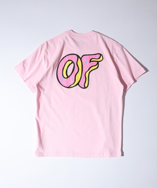 ヴェトモン カットアウトロゴプリントTシャツ ピンク セール】Odd Future ロゴ プリントTシャツ(Tシャツ/カットソー