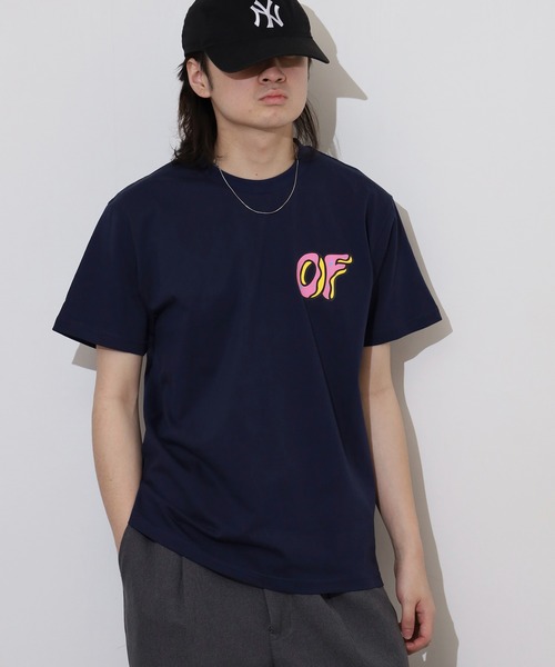 【関税込み】WOOYOUNGMI ネイビー ロゴプリント Tシャツ 13295756-6904930912530420.jpg