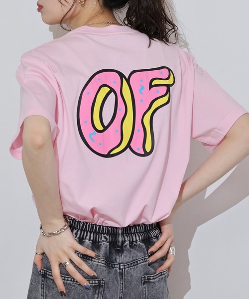 ODD FUTURE（オッドフューチャー）の「Odd Future ロゴ プリントTシャツ（Tシャツ/カットソー・メンズ・ゴールド/ネイビー/ピンク・L/M）」の7枚目の写真