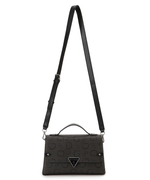 Guess(ゲス)の「MARLENA Top Handle Crossbody ハンドバッグ (ショルダーバッグ・レディース・ダークグレー・ONE SIZE)」の4枚目の写真