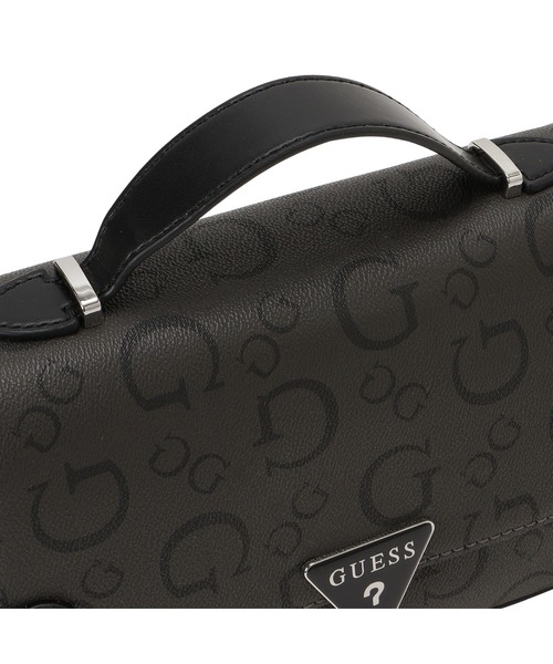 Guess(ゲス)の「MARLENA Top Handle Crossbody ハンドバッグ (ショルダーバッグ・レディース・ダークグレー・ONE SIZE)」の8枚目の写真