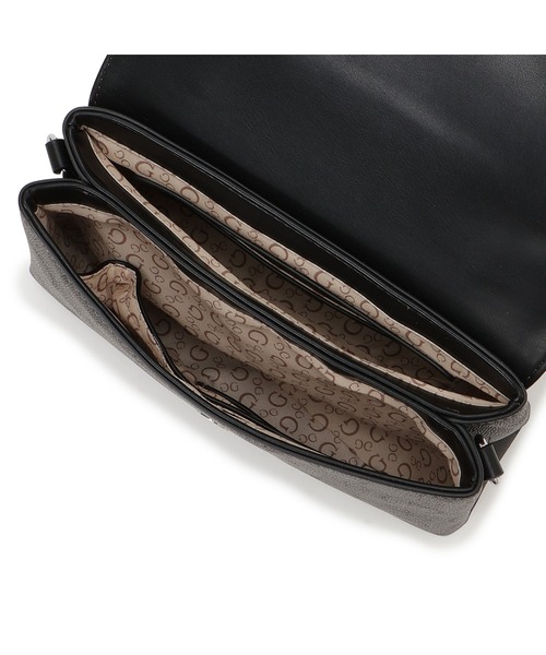 Guess(ゲス)の「MARLENA Top Handle Crossbody ハンドバッグ (ショルダーバッグ・レディース・ダークグレー・ONE SIZE)」の10枚目の写真