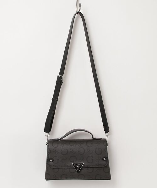 Guess(ゲス)の「MARLENA Top Handle Crossbody ハンドバッグ (ショルダーバッグ・レディース・ダークグレー・ONE SIZE)」の17枚目の写真