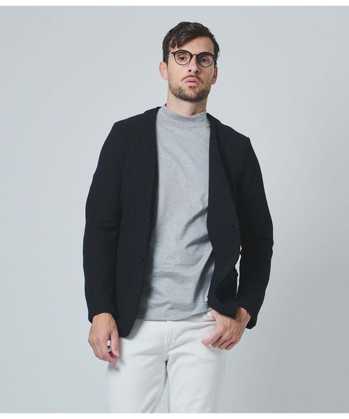 【新品タグ付】ジュンハシモト　ノーカラージャケット NON COLLAR CUT JACKET | junhashimoto（ジュンハシモト）Official webshop