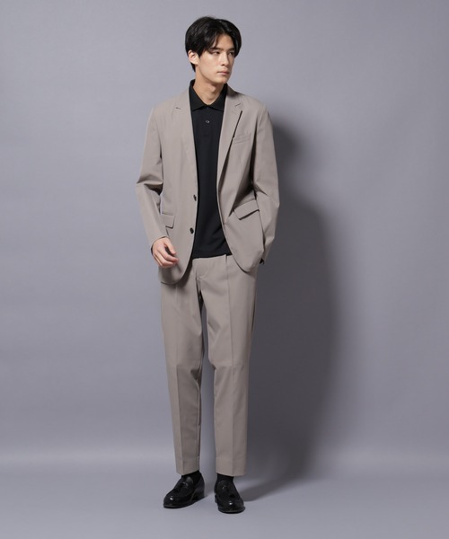 01868W ダメリーノ　Damerino スーツセットアップ　L グレー 楽天市場】【SALE／50%OFF】「Damerino」フレキシブルツイル