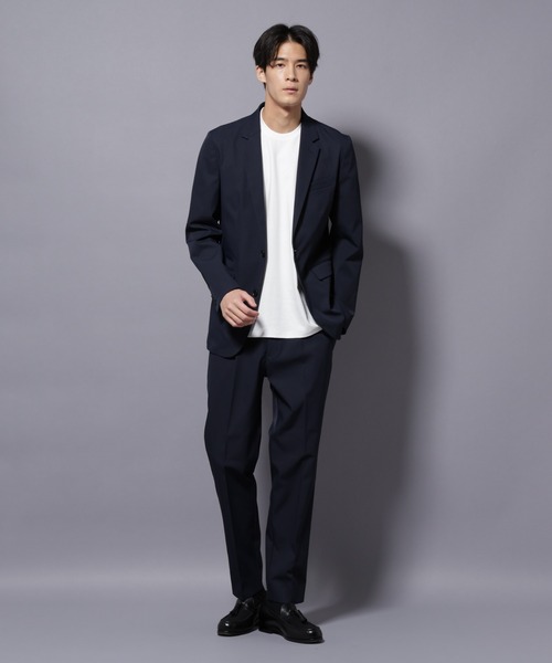 NANO universe（ナノユニバース）の「「Rain Comfort Suit Damerino」RE;NAPES(R)/撥水（セットアップ・メンズ・ネイビー/グレー系その他・XL/L/M/S）」の13枚目の写真