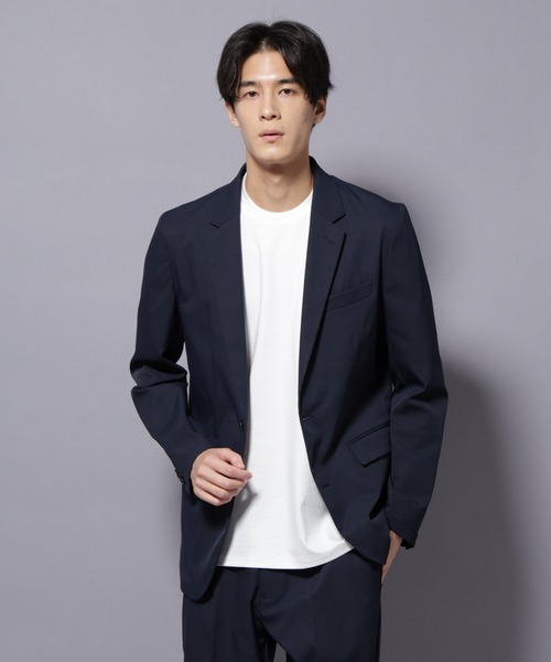 NANO universe（ナノユニバース）の「「Rain Comfort Suit Damerino」RE;NAPES(R)/撥水（セットアップ・メンズ・ネイビー/グレー系その他・XL/L/M/S）」の11枚目の写真