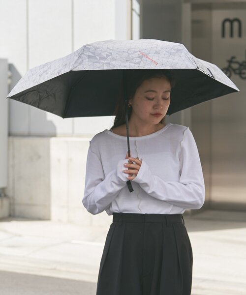 Franklin Climbing(フランクリンクライミング)の「【Franklin Climbing】【RAIN】mini折り畳み傘/晴れ雨兼用(折りたたみ傘・レディース・ブラック/ベージュ系その他/ホワイト系その他/グレー・ONE SIZE)」の6枚目の写真