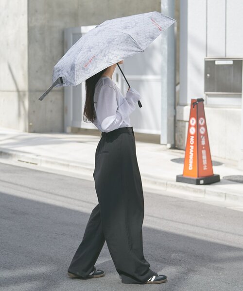 Franklin Climbing(フランクリンクライミング)の「【Franklin Climbing】【RAIN】mini折り畳み傘/晴れ雨兼用(折りたたみ傘・レディース・ブラック/ベージュ系その他/ホワイト系その他/グレー・ONE SIZE)」の9枚目の写真