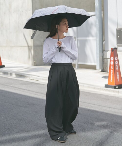 Franklin Climbing(フランクリンクライミング)の「【Franklin Climbing】【RAIN】mini折り畳み傘/晴れ雨兼用(折りたたみ傘・レディース・ブラック/ベージュ系その他/ホワイト系その他/グレー・ONE SIZE)」の10枚目の写真