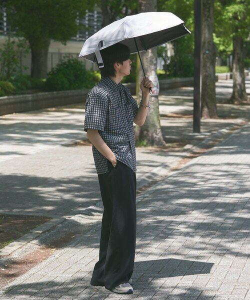 Franklin Climbing(フランクリンクライミング)の「【Franklin Climbing】【RAIN】mini折り畳み傘/晴れ雨兼用(折りたたみ傘・レディース・ブラック/ベージュ系その他/ホワイト系その他/グレー・ONE SIZE)」の16枚目の写真