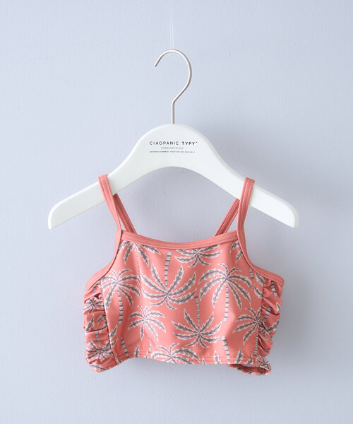 CIAOPANIC TYPY（チャオパニックティピー）の「【WEB限定】【KIDS】サイドシャーリングセパレートスイムウェア（水着・キッズ・グリーン/オレンジ・LARGE/X-LARGE/XX-LARGE/SMALL/MEDIUM）」の22枚目の写真