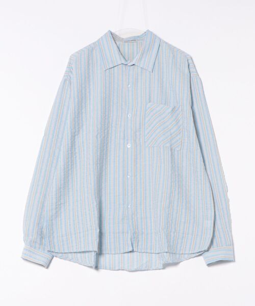 REBALANCE(リバランス)の「レトロストライプオーバーサイズシャツ(シャツ/ブラウス・レディース・B/A・LARGE/MEDIUM)」の11枚目の写真