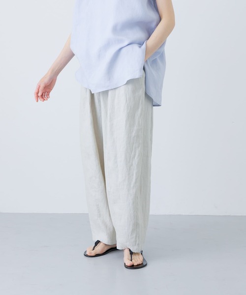 かぐれ（カグレ）の「リネンボリュームパンツ（その他パンツ）」 - WEAR
