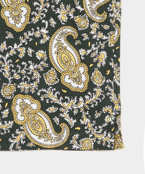 Saturdays NYC（サタデーズ ニューヨークシティ ）の「Canty Open Collar Paisley Printed SS Shirt（シャツ/ブラウス・メンズ・レッド/グリーン・L/M/S/XL/X-SMALL）」の14枚目の写真