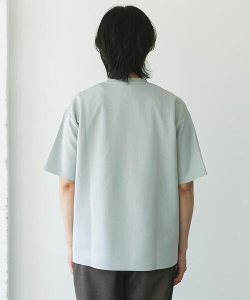 URBAN RESEARCH DOORS（アーバンリサーチドアーズ）の「ダンボール ボックス ショートスリーブ Tシャツ（Tシャツ/カットソー・メンズ・ライトグレー/チャコールグレー/ブルー・MEDIUM/LARGE）」の18枚目の写真