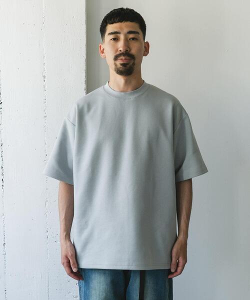 URBAN RESEARCH DOORS（アーバンリサーチドアーズ）の「ダンボール ボックス ショートスリーブ Tシャツ（Tシャツ/カットソー・メンズ・ライトグレー/チャコールグレー/ブルー・MEDIUM/LARGE）」の19枚目の写真