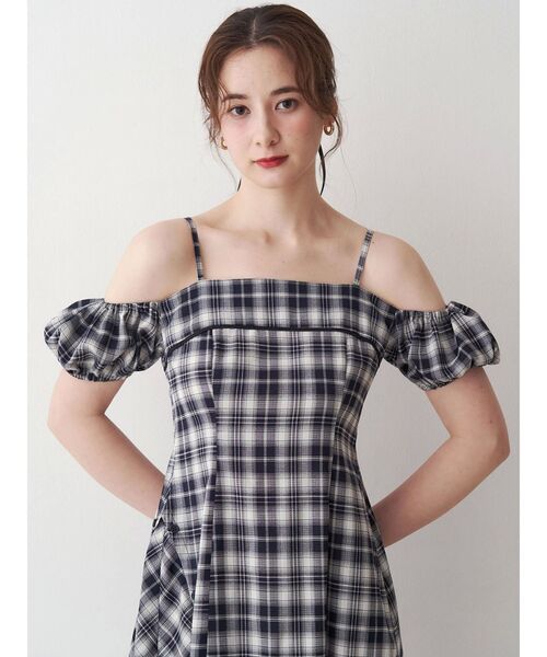 CALNAMUR(カルナムール)の「2WAYチェックロングワンピース(ワンピース・レディース・その他1/その他2・FREE)」の18枚目の写真
