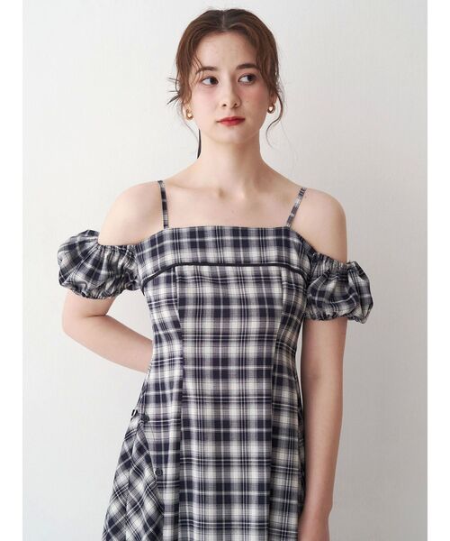 CALNAMUR(カルナムール)の「2WAYチェックロングワンピース(ワンピース・レディース・その他1/その他2・FREE)」の22枚目の写真